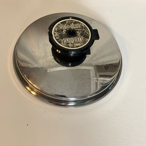 Vintage Seal O Matic Temp Tone 7” Stainless Steel Vented Lid Only Pot Lid Silver